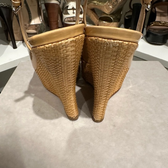 Gucci Vitello Vernice Soft Sable wedge - Picture 2 of 7